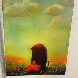 Wary Meyers Mole print artwork